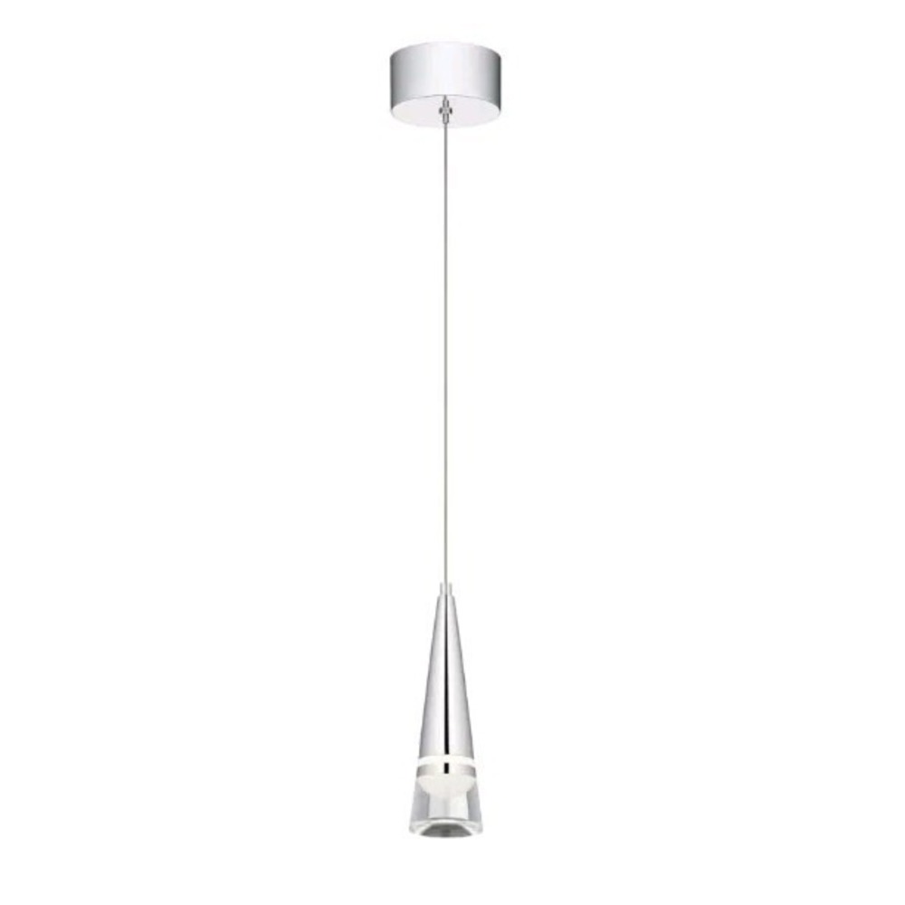 ELAN - Venzano 84006 - LED Contemporary Pendant Light - Chrome New